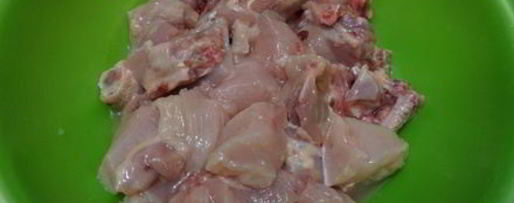 Шаг 1: перловки с курицей в мультиварке