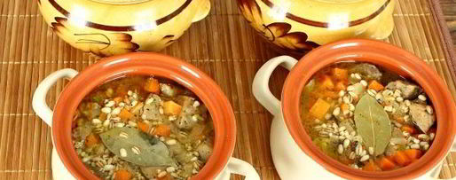 Шаг 10: перловки с мясом в горшочке в духовке