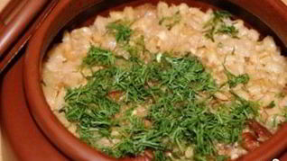 Рецепт Перловки с мясом в горшочке