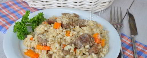 Шаг 12: перловки с мясом в мультиварке