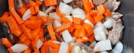 Шаг 6: перловки с мясом в мультиварке