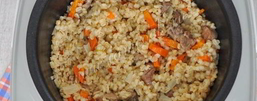 Шаг 10: перловки с мясом в мультиварке