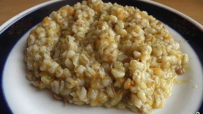 Рецепт Перловки с тушенкой в мультиварке