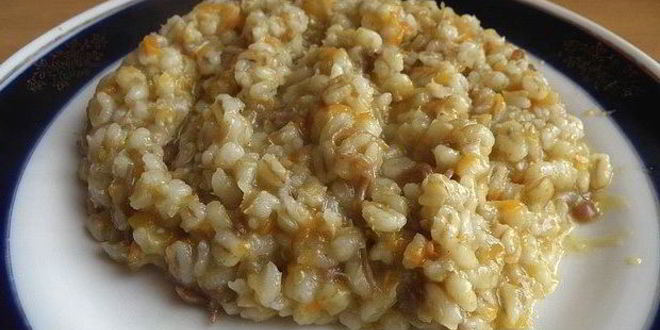 Рецепт перловки с тушенкой в мультиварке