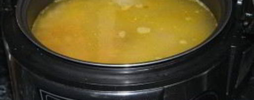 Шаг 4: перловки с тушенкой в мультиварке