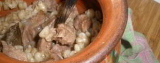 Шаг 4: перловки со свининой в духовке