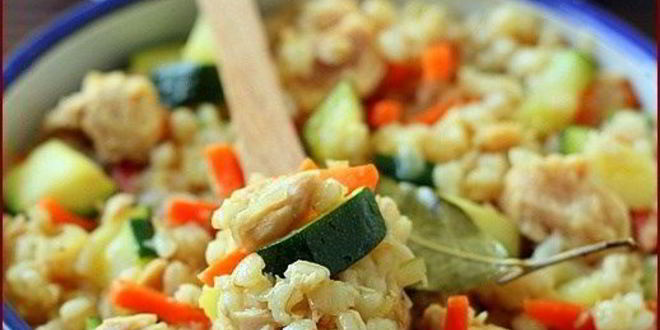 Рецепт перловки, томленой с бараниной и овощами