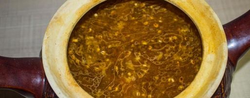 Шаг 14: перловки в духовке в горшочке с мясом говядины