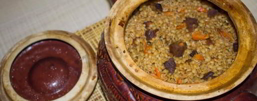 Шаг 16: перловки в духовке в горшочке с мясом говядины