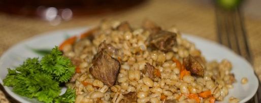 Шаг 17: перловки в духовке в горшочке с мясом говядины