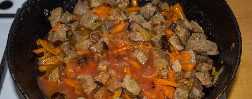 Шаг 9: перловки в духовке в горшочке с мясом говядины