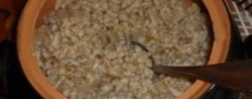 Шаг 2: перловки в горшочке