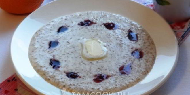 Рецепт пшеничной каши на молоке