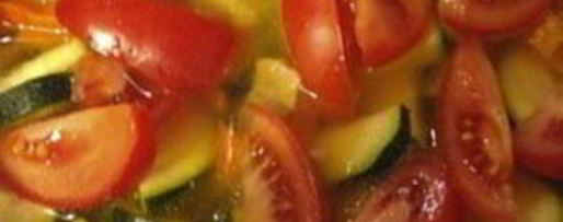 Шаг 5: пшеничной каши с соевым мясом и овощами