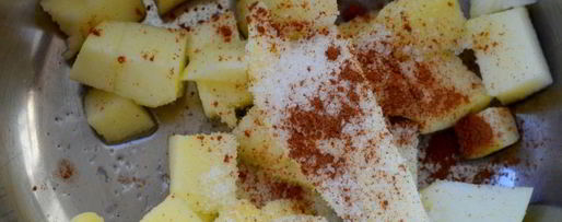 Шаг 3: пшеничной каши с томлеными яблоками