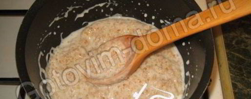 Шаг 4: пшеничной каши с яблоком