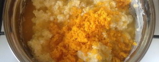 Шаг 2: апельсиновой пшенной каши с карамельным бананом