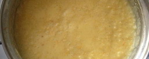 Шаг 3: апельсиновой пшенной каши с карамельным бананом