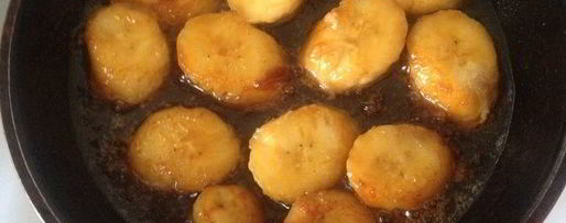 Шаг 4: апельсиновой пшенной каши с карамельным бананом