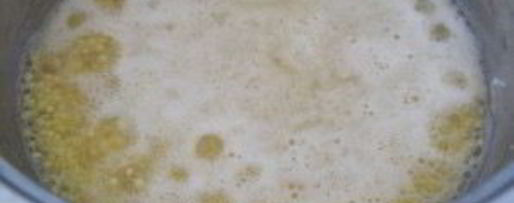 Шаг 2: каши пшенной постной