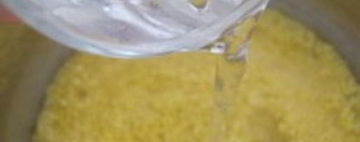 Шаг 4: каши пшенной постной