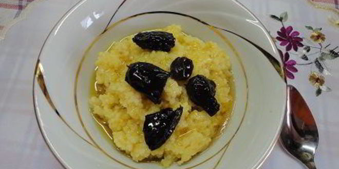 Рецепт каши пшенной с черносливом