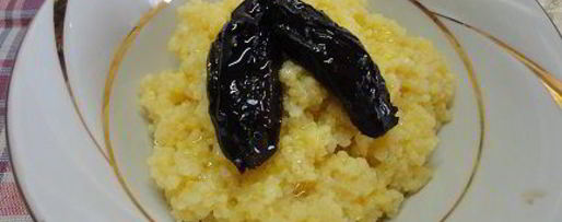 Шаг 2: каши пшенной с черносливом