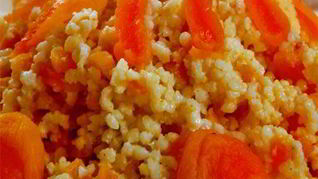 Рецепт Каши пшенной с курагой