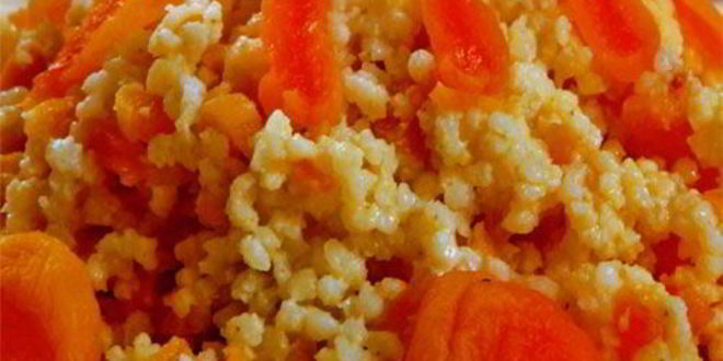 Рецепт каши пшенной с курагой