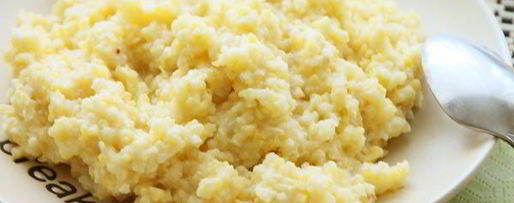 Шаг 5: кукурузна-пшенной каша с кунжутом