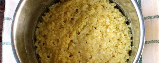 Шаг 5: пшенной каши детям