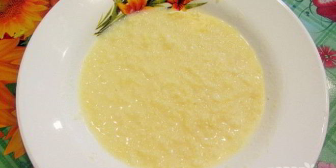 Рецепт пшенной каши малышка