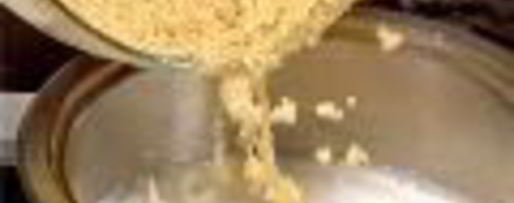 Шаг 1: пшенной каши на кокосовом молоке