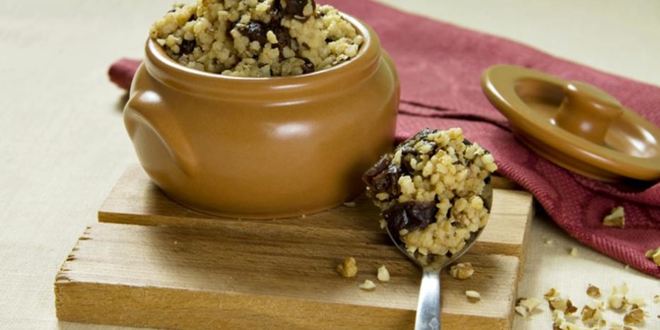 Рецепт пшенной каши с черносливом и орехами