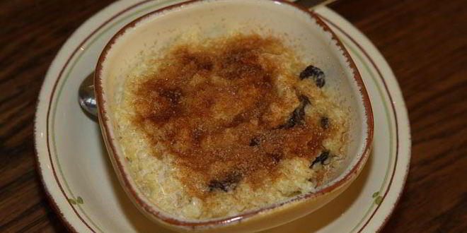 Рецепт пшенной каши с изюмом и корицей