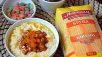 Рецепт Пшенной каши с карамелизированной тыквой