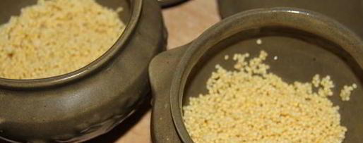 Шаг 3: пшенной каши с карамельными яблоками