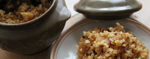 Шаг 6: пшенной каши с карамельными яблоками