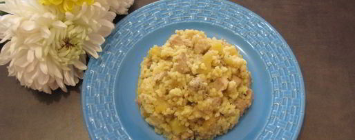 Шаг 9: пшенной каши с картофелем и свининой