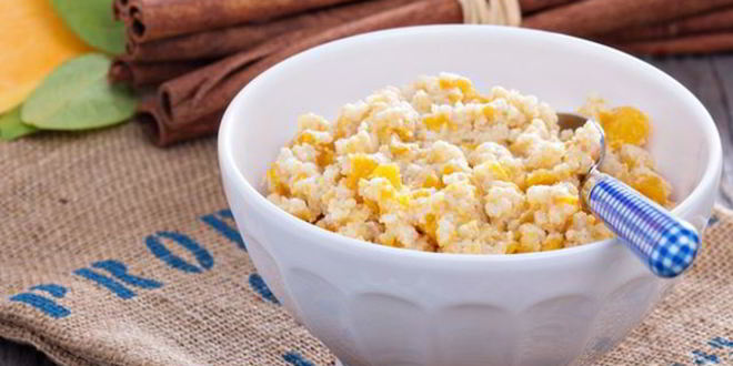 Рецепт пшенной каши с корицей