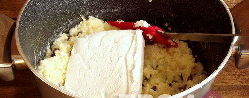 Шаг 3: пшенной каши с творогом и изюмом