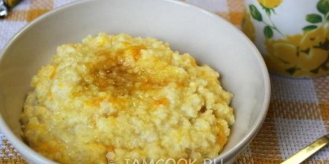 Рецепт пшенной каши с тыквой и медом