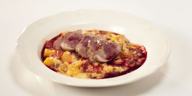 Рецепт пшенной каши с тыквой и утиной грудкой