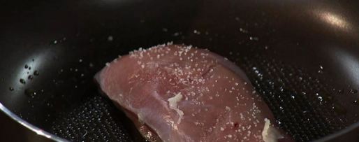 Шаг 1: пшенной каши с тыквой и утиной грудкой