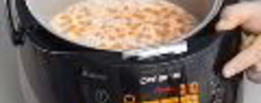 Шаг 3: пшенной каши с тыквой, корицей и вяленой вишней в мультиварке