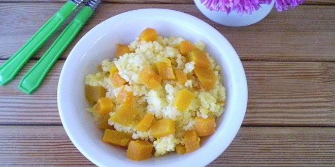 Рецепт пшенной каши с тыквой на молоке