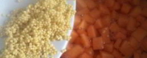 Шаг 2: пшенной каши с тыквой на воде