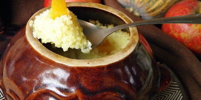 Рецепт пшенной каши с тыквой в духовке