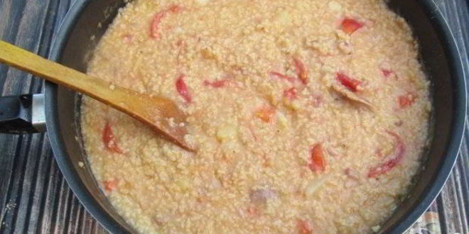 Рецепт пшенной каши со свининой