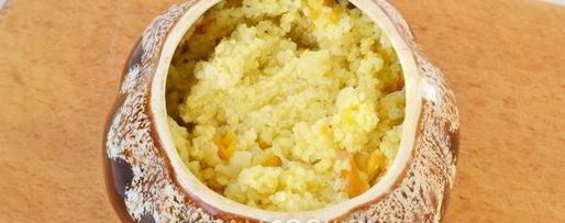 Шаг 8: пшенной каши в горшочках